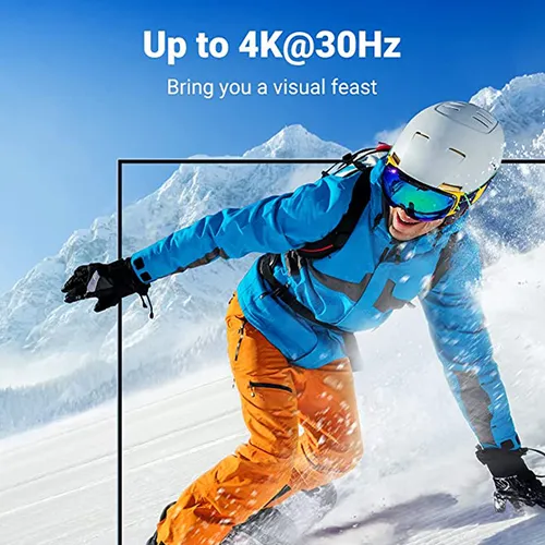 UGREEN CM332 80125 3-in-1 Out 4K HDMI Switcher