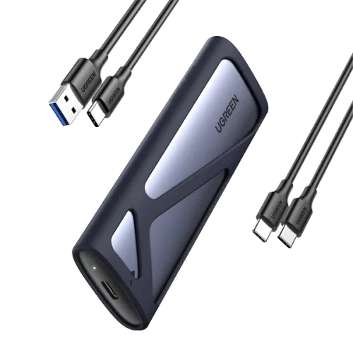 UGREEN CM400 M.2 NVME & SATA USB-C/ USB-A ENCLOSURE - 90264