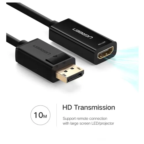 Ugreen DP Male to HDMI Female 4K*2K 60HZ 25cm - 70694
