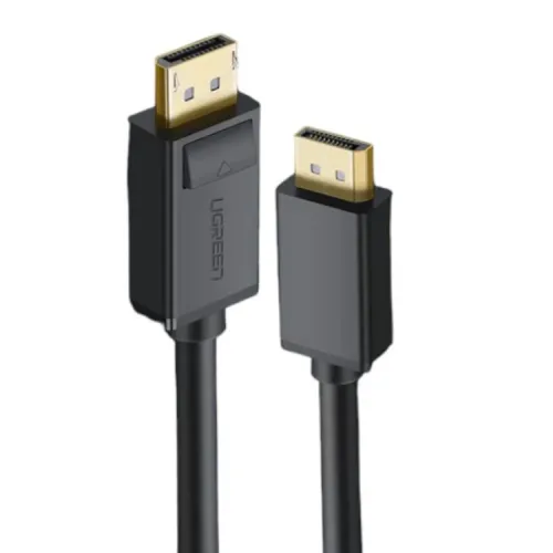 Ugreen DP Male to Male Cable 1m (Black) - 10244