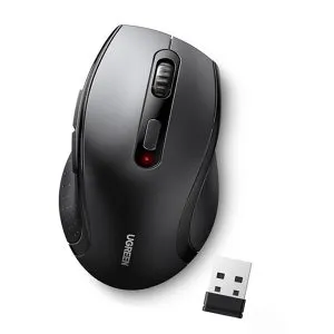 Ugreen Ergonomic Contoured-Shape Design Wireless Mouse – 45012