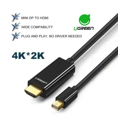 UGreen Mini DP male to HDMI 4K 1.5M - 20848