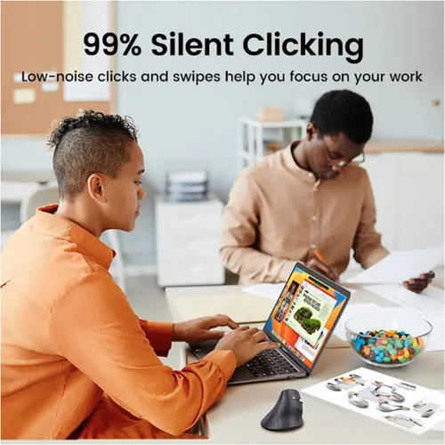 UGREEN MU008 25444 Multi-Mode Bluetooth Wireless Vertical Mouse