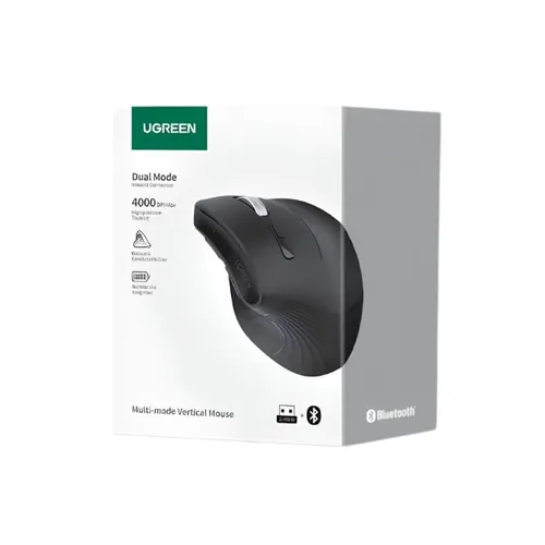 UGREEN MU008 25444 Multi-Mode Vertical Wireless Mouse