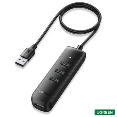 UGREEN Multi-port USB Hub Adapter USB 3.0 5Gbps with 1 Meter Cable (20487)
