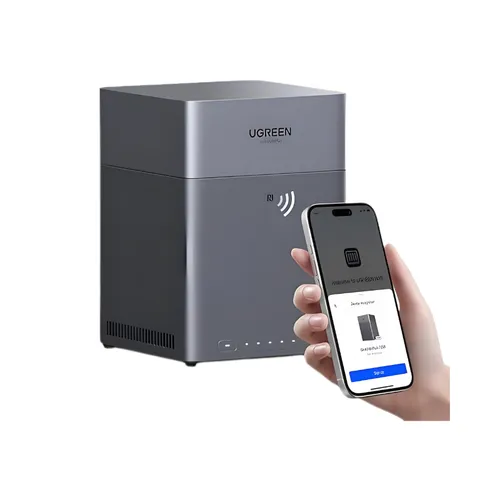 UGREEN NASYNC 85682 4 Bay 120TB Diskless Network Attached Storage DH4300 PLUS