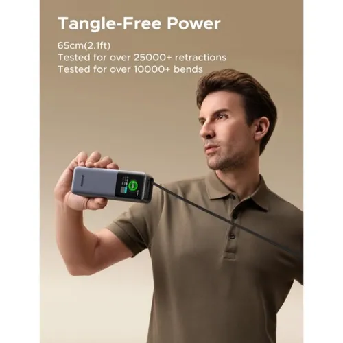 UGREEN Nexode 55987B 165W Power Bank with Retractable USB-C Cable