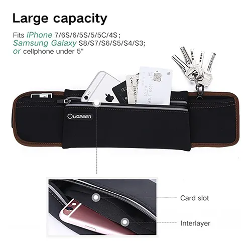 UGREEN Outdoor Running Waist Bag