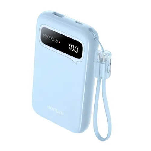 UGREEN PB522 45423B 10,000mAh 20W Power Bank with USB-C to USB-C Cable