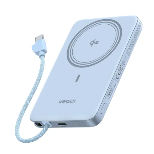 UGREEN 65839B MagFlow Air 10000mAh 15W Magnetic Power Bank
