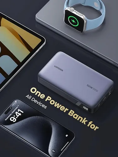 UGREEN PB720 25188 100W 20000mAh Two-way Fast Charging Power Bank