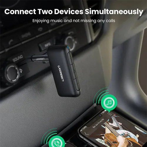 UGREEN Portable Wireless Audio Bluetooth 5.0 Receiver Adapter