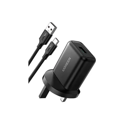 UGREEN QC 18W Fast Charger with Type-C Cable