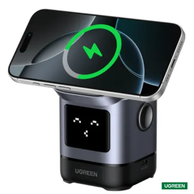 UGREEN – QI2 – 2 in 1 Wireless Robot charging station