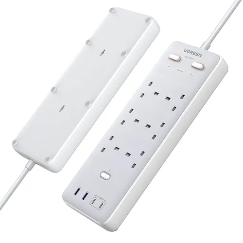 Ugreen S551 65W 6 Outlet Surge Protector - 35011