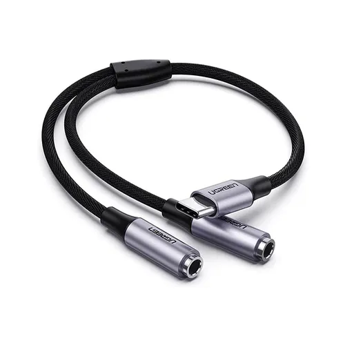 UGREEN Type-C Male to 3.5mm 2 Female Audio Cable