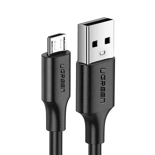 Ugreen USB 2.0 A to Micro USB Cable Nickel Plating 1.5m (Black) - 60137