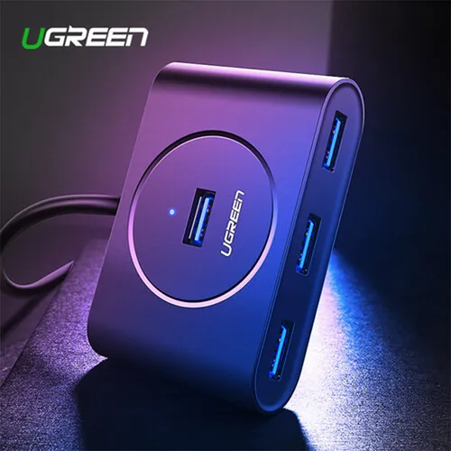 Ugreen USB 3.0 Hub 0.5m (Black) - 20290