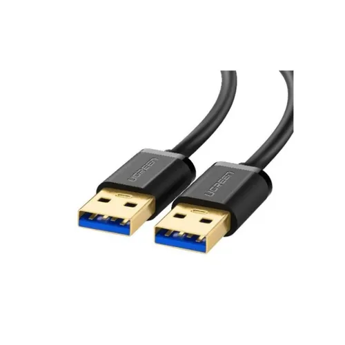 Ugreen USB-A 3.0 Male to Male Cable 2m (Black) - 10371