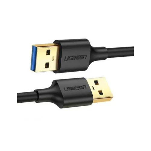 Ugreen USB-A 3.0 Male to Male Cable 2m (Black) - 10371
