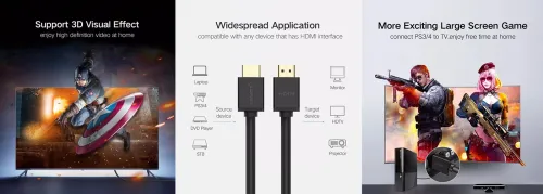 Ugreen USB-A to Lightning Cable 2.4A Max White 1m - 20728