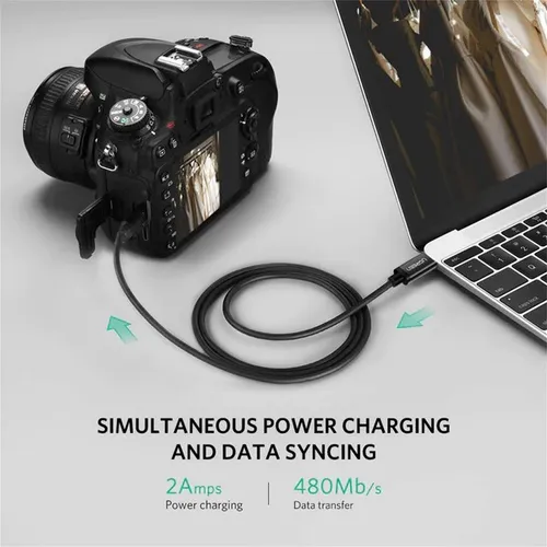 Ugreen USB-C 2.0 to Mini USB Cable - 480Mbps - 50445