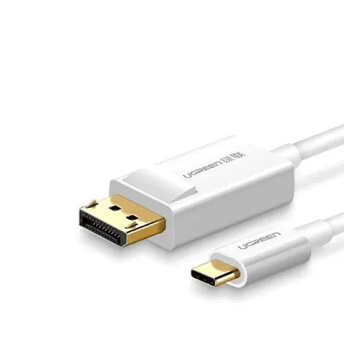 Ugreen USB Type C to DP Cable 1.5m (White) - 40420