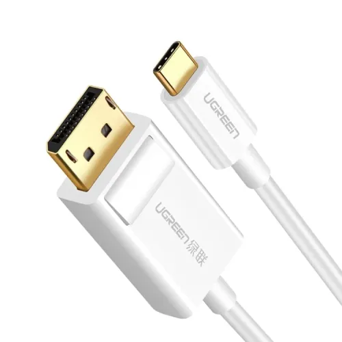 Ugreen USB Type C to DP Cable 1.5m (White) - 40420