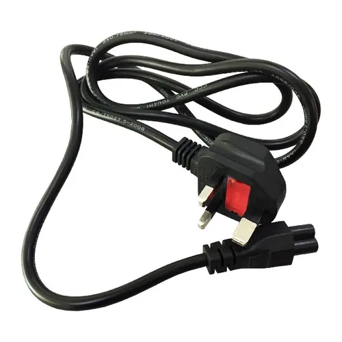 UK 3 Pin Power Cord Cable with Fuse