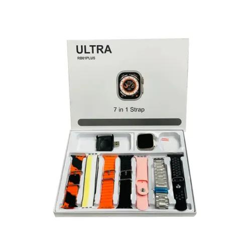 Ultra RB01 Plus Smart Watch 7 in 1 Strap