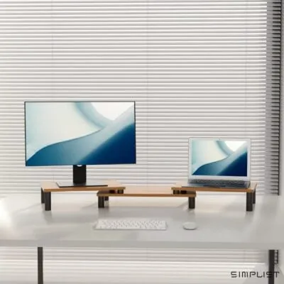Upergo Modular Dual Monitor Raiser Stand