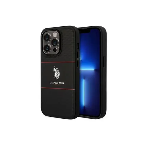 U.S. Polo Pattern Stripe Hard Case for iPhone 14 Pro