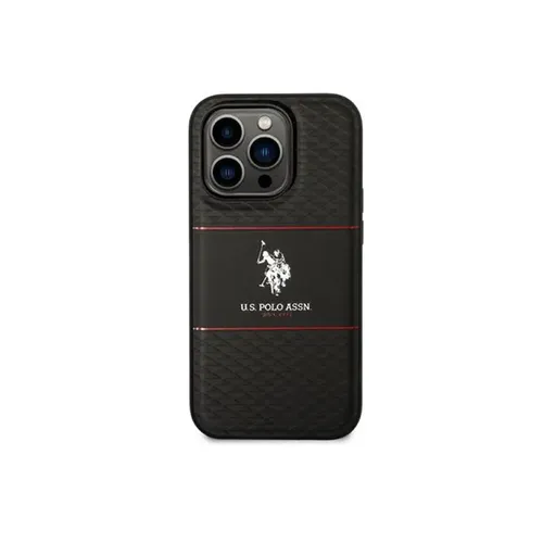 U.S. Polo Pattern Stripe Hard Case for iPhone 14 Pro