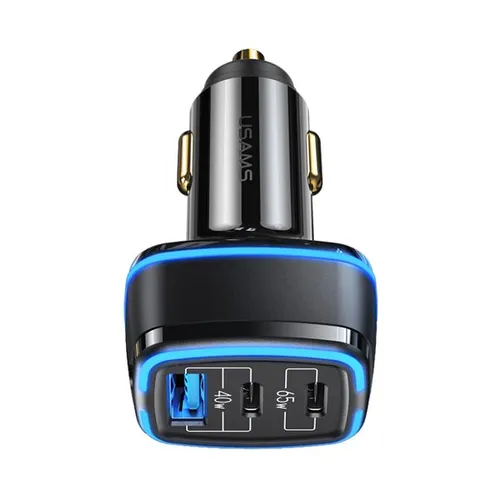 USAMS 105W 3 Ports Fast Car Charger