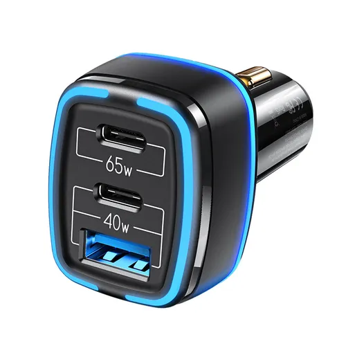 USAMS 105W 3 Ports Fast Car Charger US-CC141