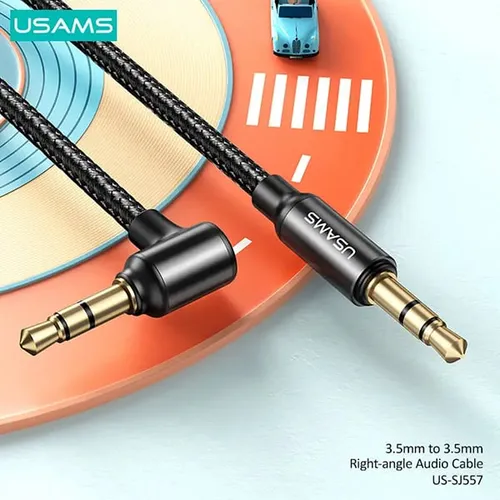 Usams 3.5mm to 3.5mm Right-Angle Audio Cable