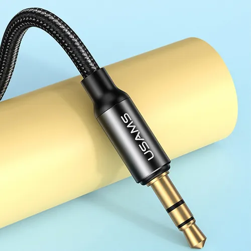 Usams 3.5mm to 3.5mm Right-Angle Audio Cable (US-SJ557)