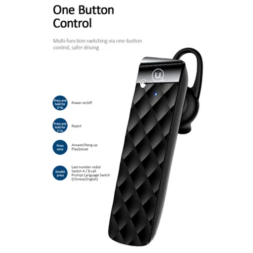 USAMS BT1 Single Bluetooth Earphone