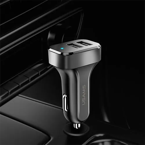 USAMS C13 2.1A Dual USB Car Charger