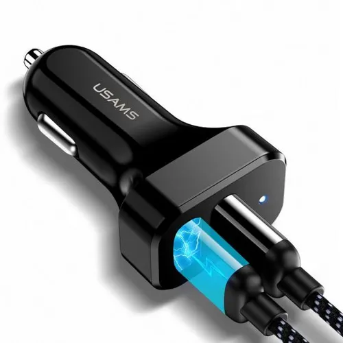 USAMS C13 2.1A Dual USB Car Charger