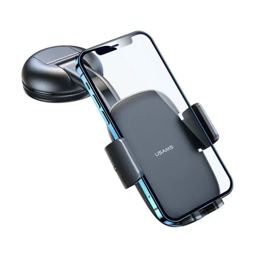 USAMS Car Center Console Retractable Phone Holder