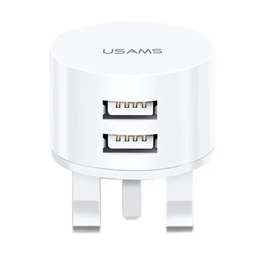USAMS Dual Round Travel Charger US-CC081