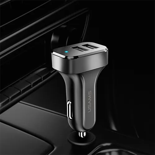 USAMS King Tu Series 2.1A 2USB Car Charger