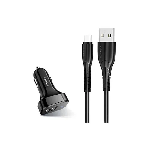 USAMS King-TU Series Travel Car Charger Kit
