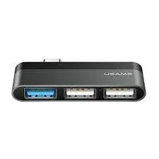 USAMS Type-C Mini Hub (3 USB Ports) US-SJ461
