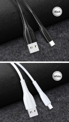 USAMS USB Data and Charging Cable USB To Micro 1M