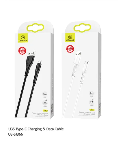 USAMS USB Data And Charging Cable USB To Type-C 1M