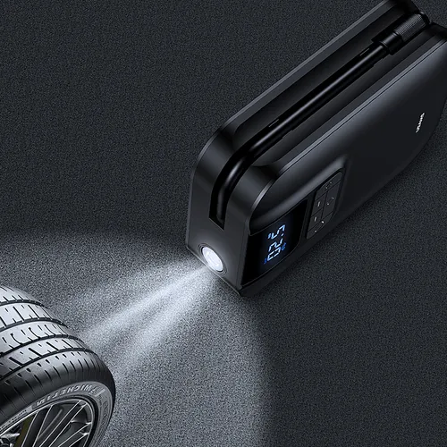 USAMS  ZB215 Smart Rechargeable Mini smart Electric car tyre inflators for Motorcycle Ball Car Bike
