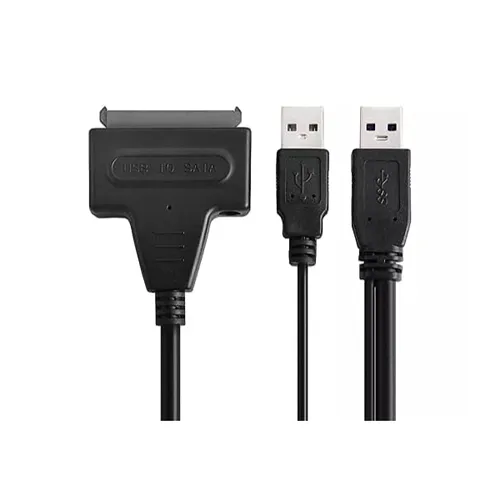 USB 2.0 to SATA Cable 2TB Hard Disk Drive Converter