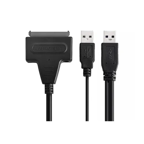 USB 2.0 to SATA Cable 2TB Hard Disk Drive Converter